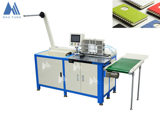 Maufung Semi Auto A5 Double Loop Twin Coil Notebook Wire O Связывающая машина MF-SDM520