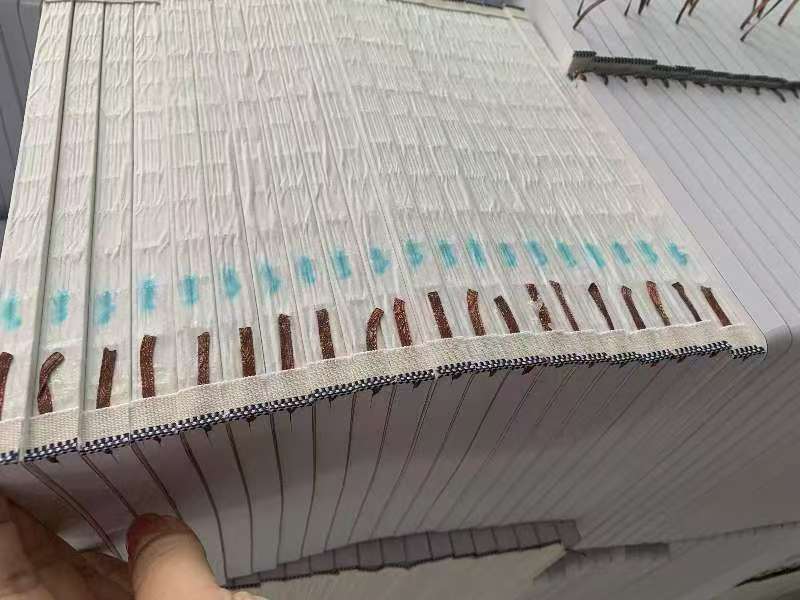Полуавтоматическая книга блок головной ленты машина 220В 1,5КВ для твердой обложки книги головной ленты с 11 штук / минуту скорость
