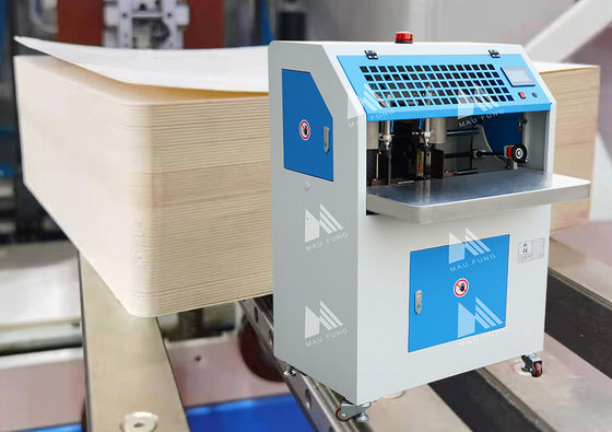 Бумажные карточки Ноутбуки Пневматическая двойная голова Круглый угловой режущий аппарат MF-DCM470